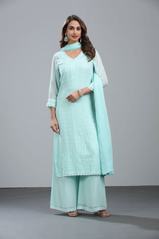 Sea Green Kurta set