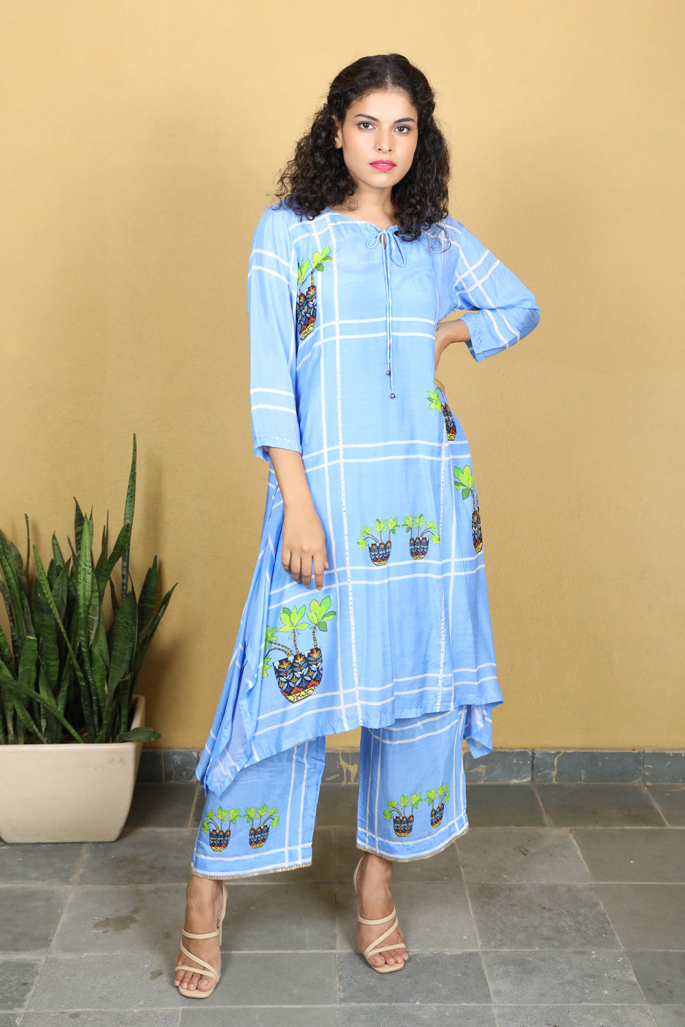 Kurta Set - Powder Blue