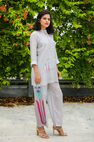 Kurta Set - Grey