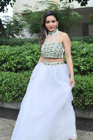 Emerald Lehenga Set