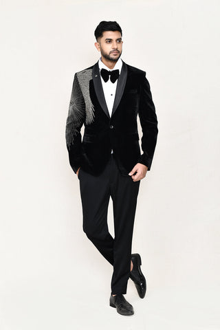 White Coat with Shirt ,Pant & Bow