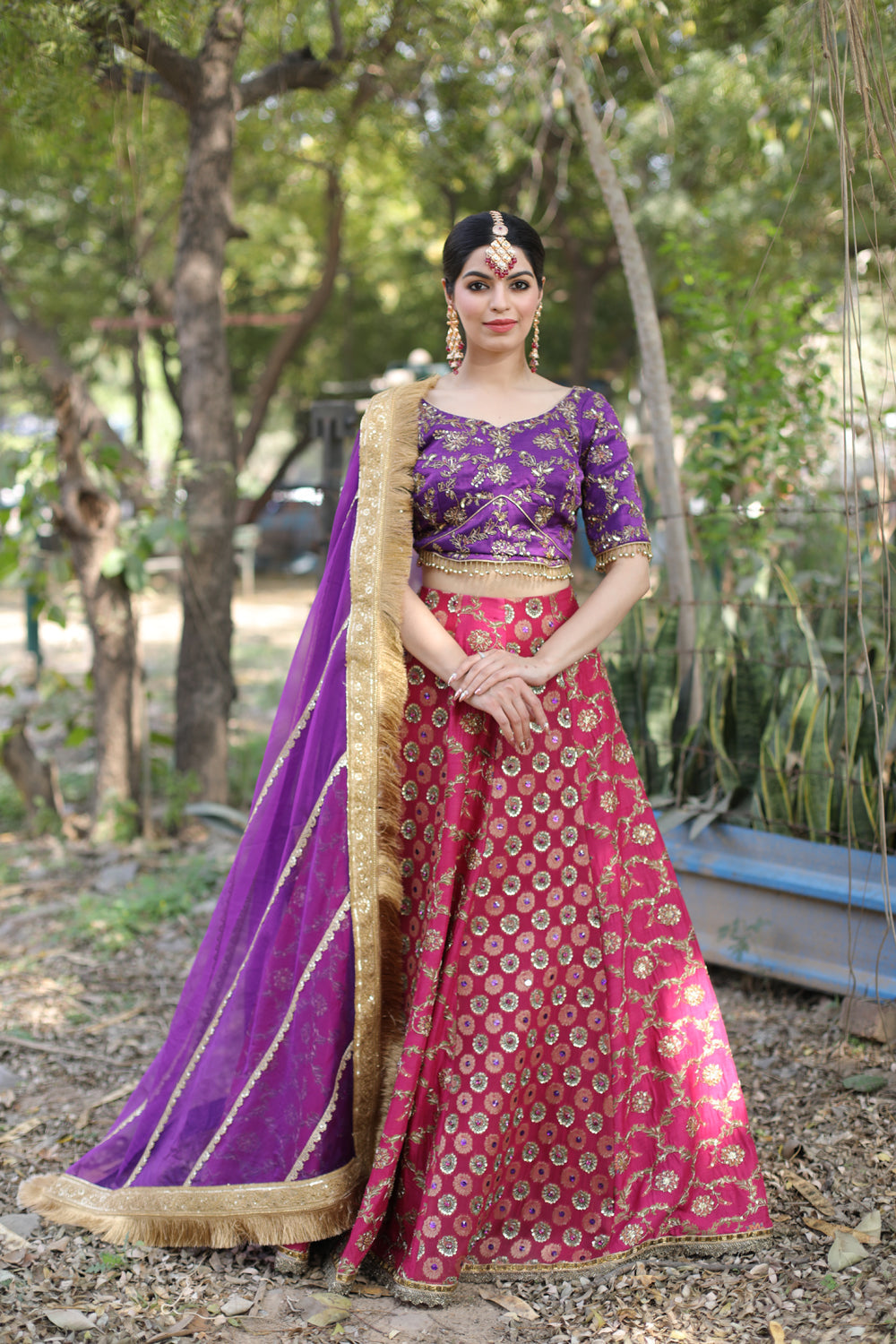 Brocade Silk Lehenga