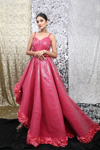 Pink Corset Gown