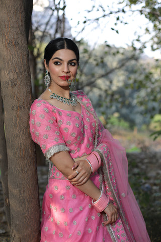 Pink Lehenga Set