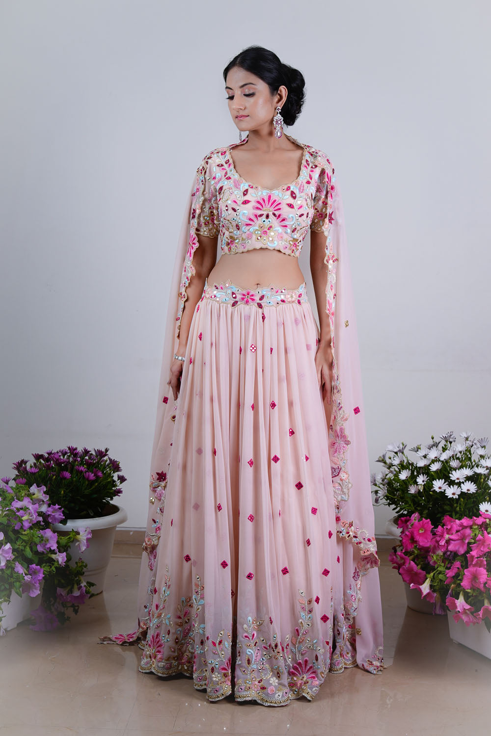 Noor Embroidered Bridal Lehenga