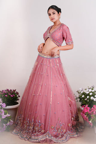 Ahyana Embroidered Lehenga