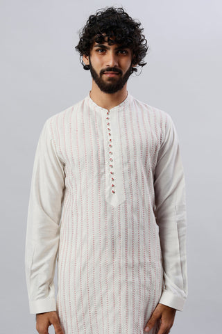 Cherry Lines Kurta